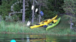 kayaking in Beglika Lake