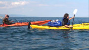 sea kayaking in Greece